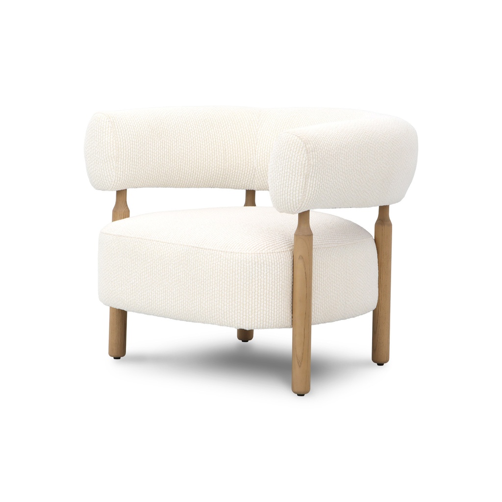 [330030000460] Sillón Littleton (Fresno Natural, Zen Snow)