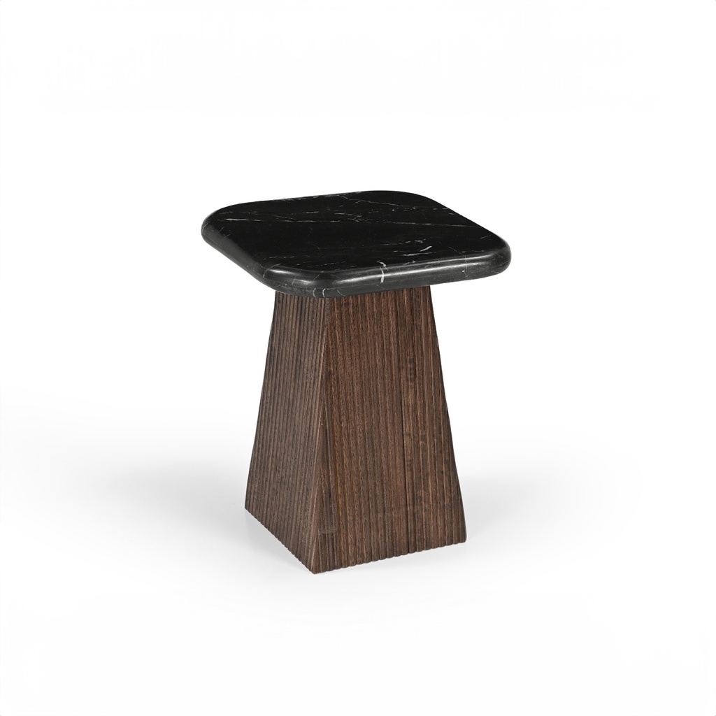 [330030000001] Mesa Lateral CH Plateau (Marmol Negro, Mango Mud)