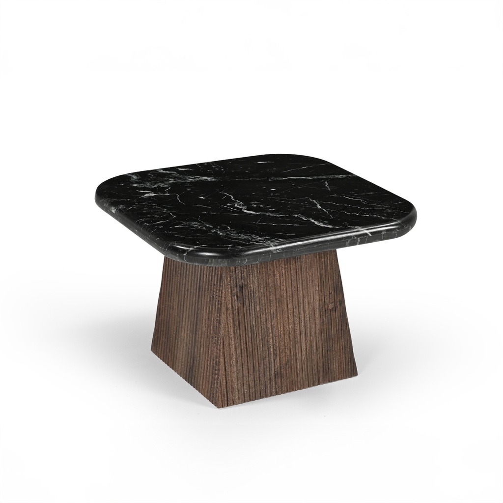 [330030000004] Mesa Lateral GR Plateau (Marmol Negro, Mango Mud)