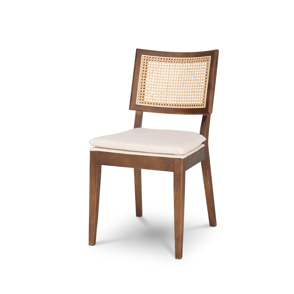 [440020000021] Silla Nilo (Lino Beige, Olmo Adobe)