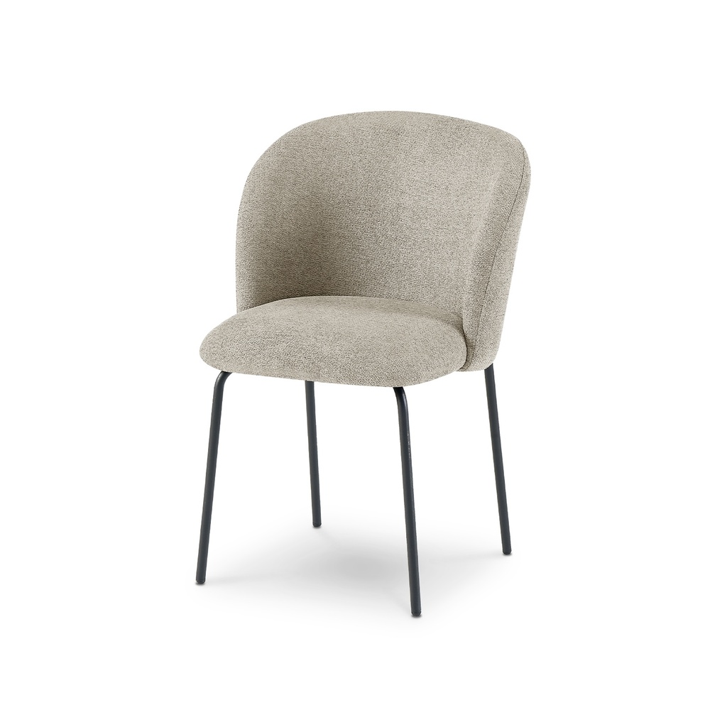[550010000003] Silla Olea (Furi Beige, Negro Mate)