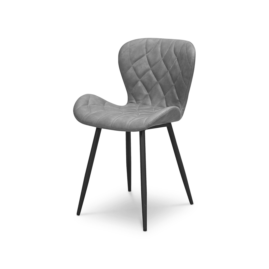 [550020000002] Silla Nox (PU Sierra Mist, Negro Mate)